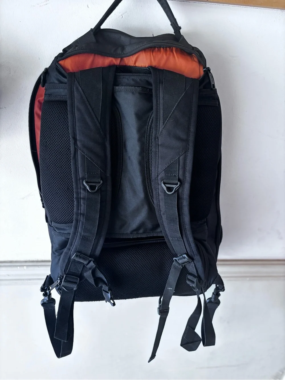 Ebags  Black slim Backpack